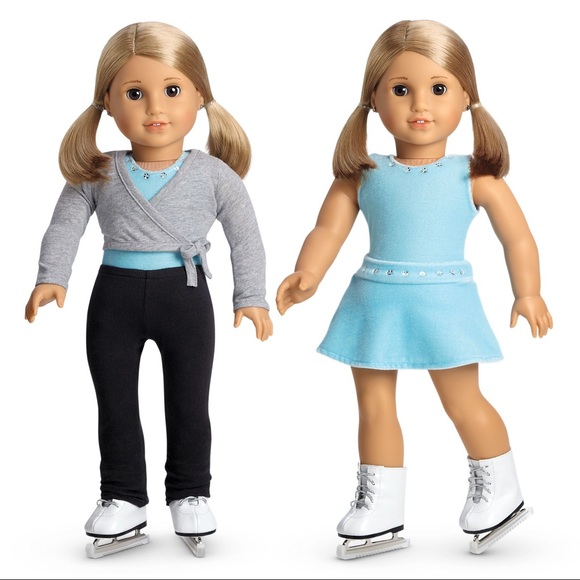 American Girl Doll Ice Skating Bundle